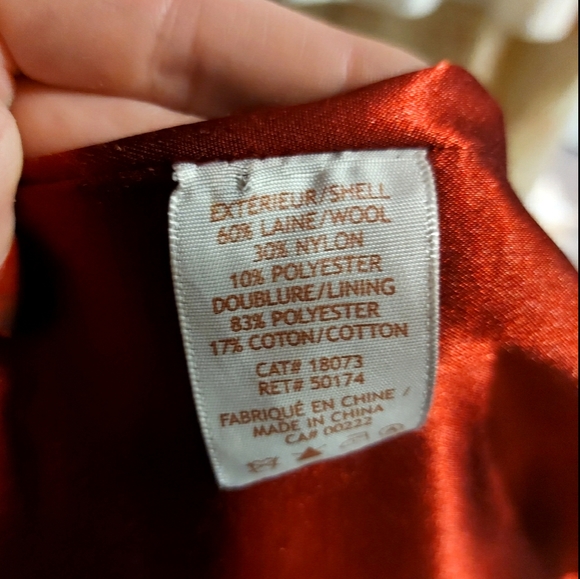 Gorgeous wool blend coat - Picture 5 of 5